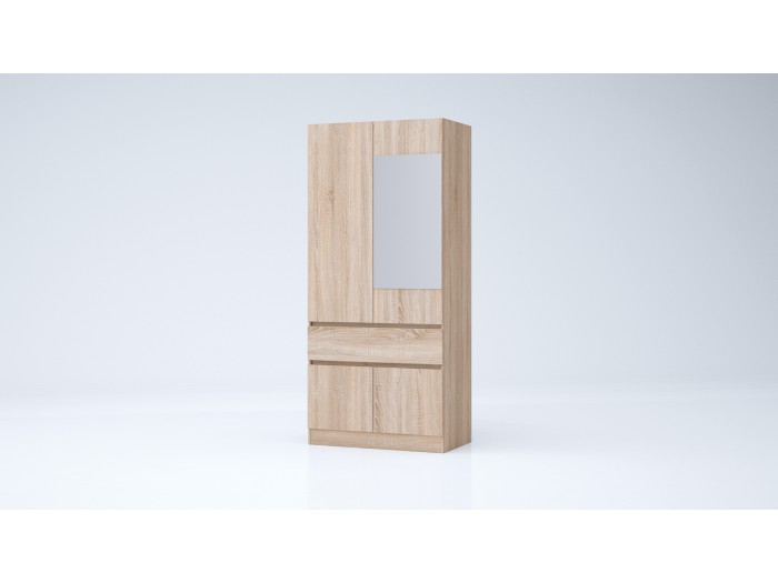 Гардероб ЛЕО 2 (дъб сонома)